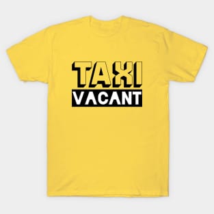Taxi Vacant T-Shirt